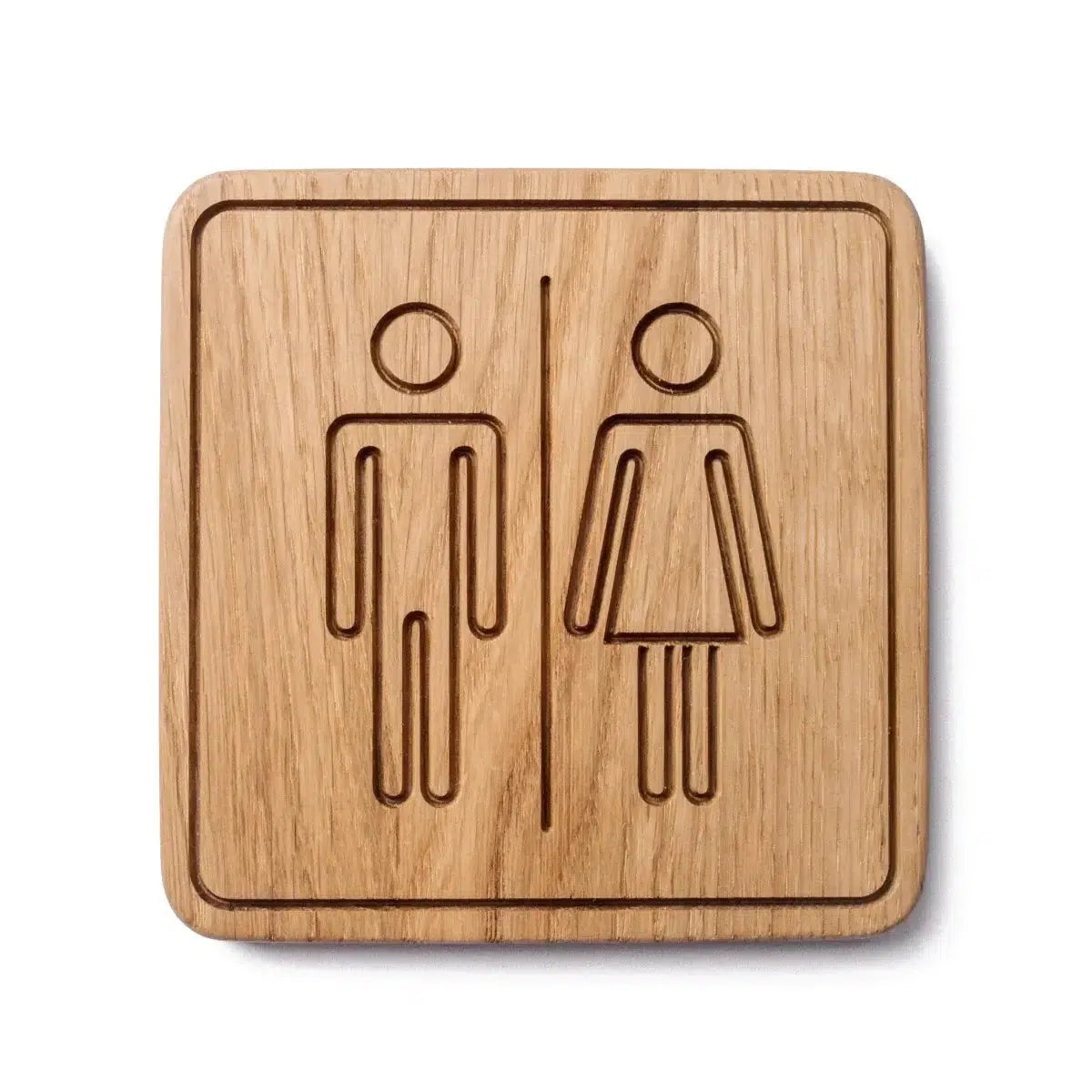 n-living - Toiletskilt - almindelig - firkantet-n-living-n-living.dk