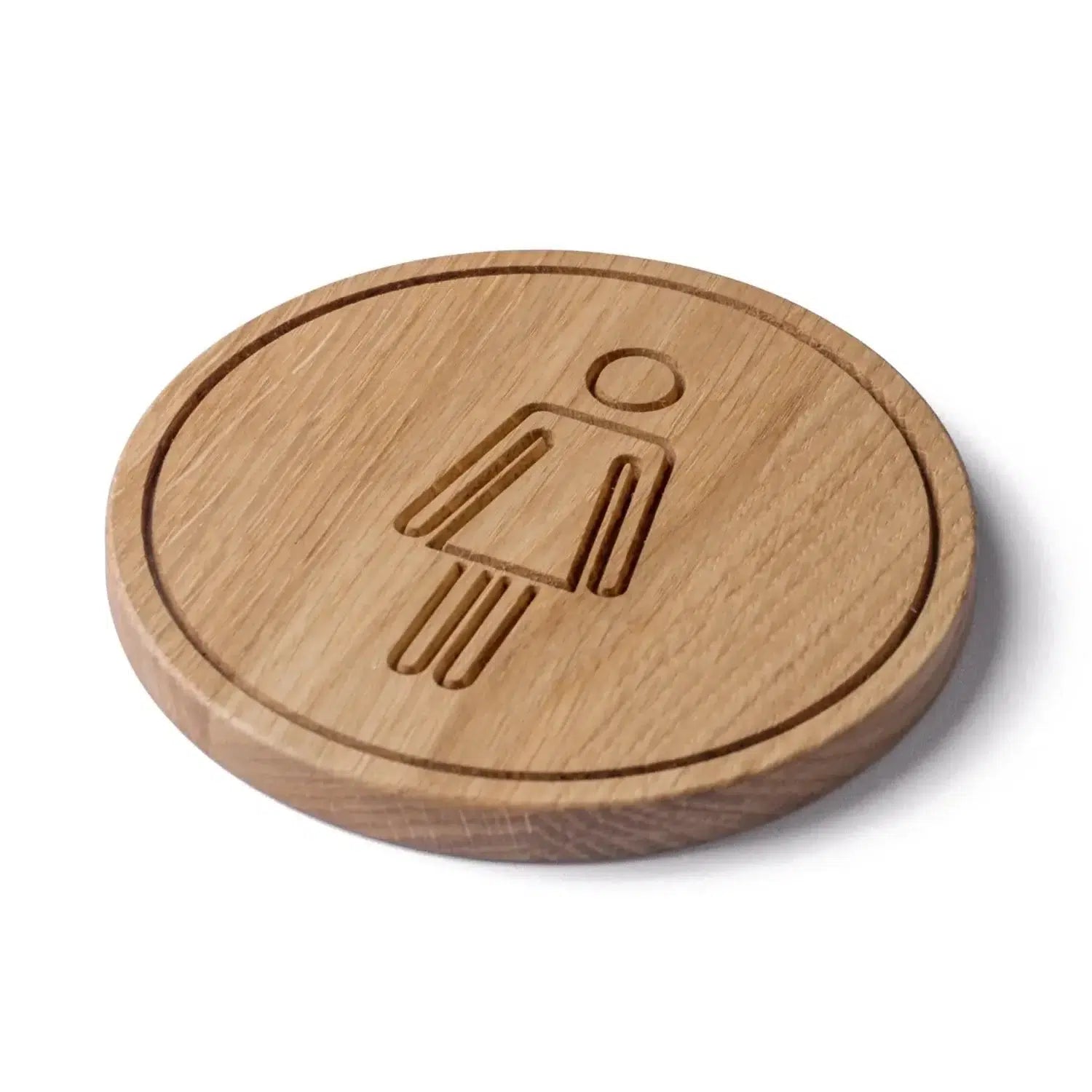 n-living - Toiletskilt - pige - rund-n-living-n-living.dk