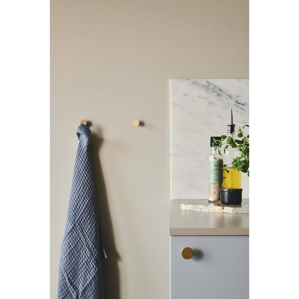 MOUD Home - Knag - DOT - Messing - 2,5cm-MOUD Home-n-living.dk