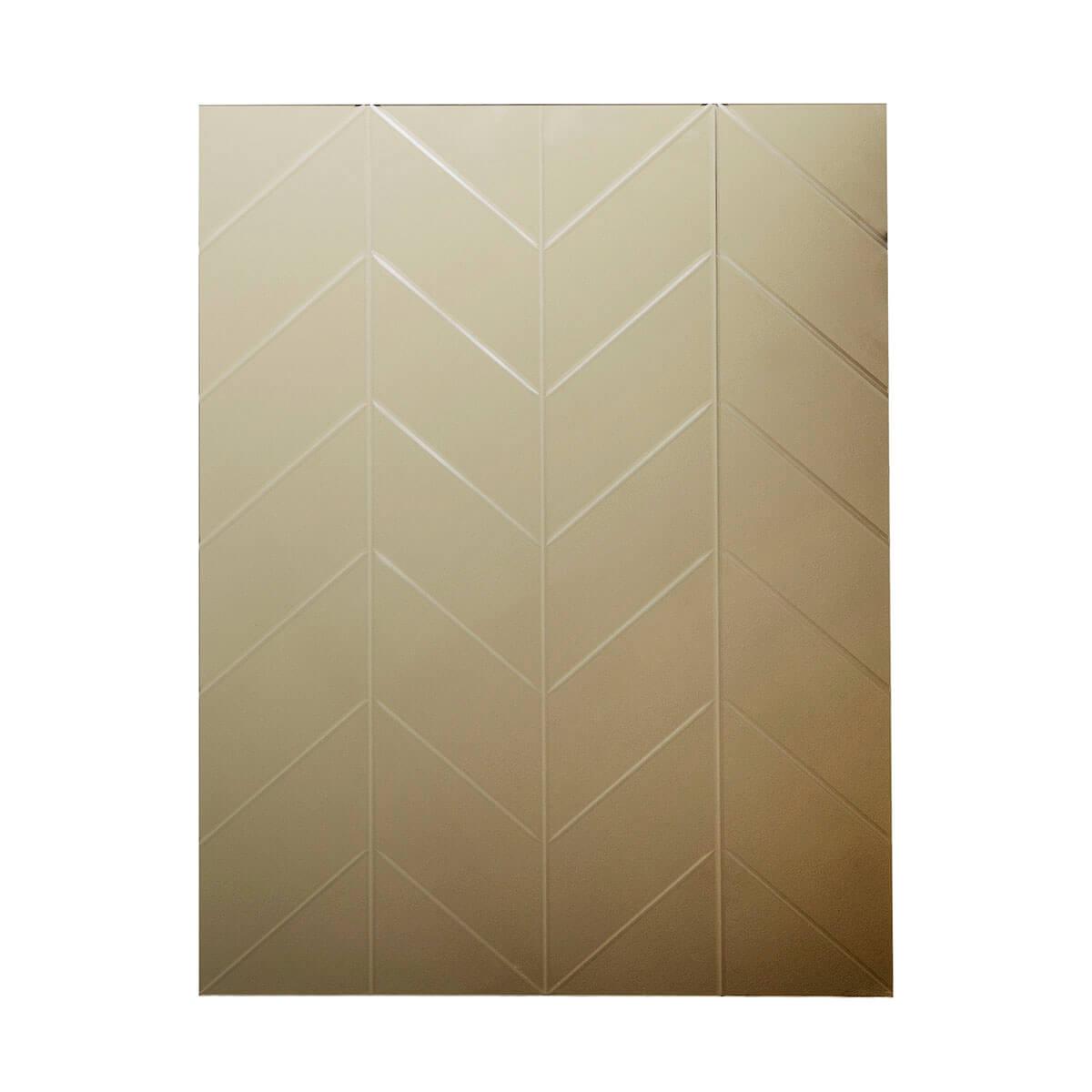 MOUD Home - Spejl - Herringbone - Bronze