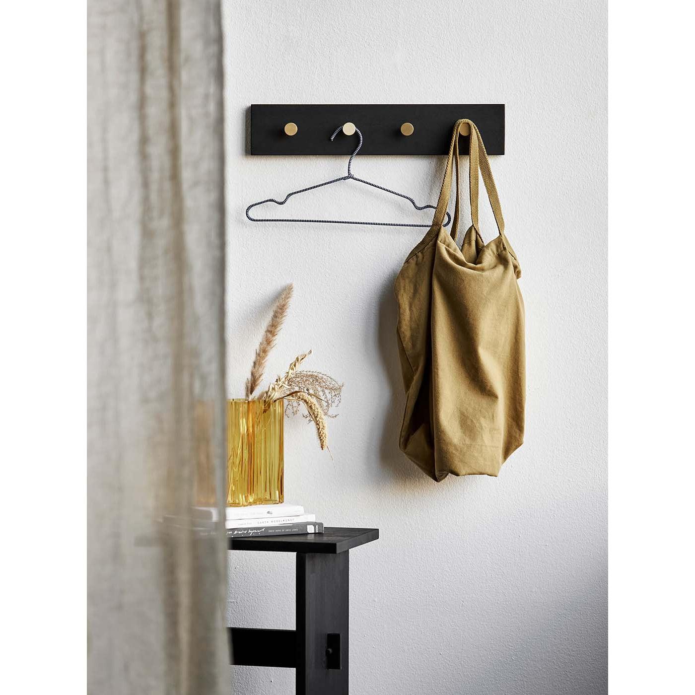 MOUD Home - Knagerække - Oak - Sort - 50 cm-MOUD Home-n-living.dk
