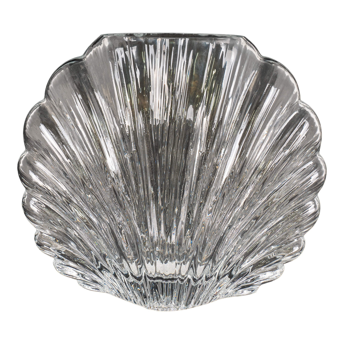 House Nordic - Vase i mundblæst glas - Klar-House Nordic-n-living.dk
