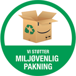 n-living.dk støtter miljøvenlig emballage og indpakning