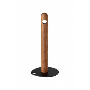 Køkkenrulleholder - røget eg-by brorson-n-living.dk
