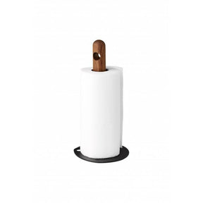 Køkkenrulleholder - røget eg-by brorson-n-living.dk