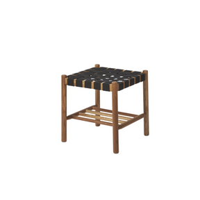 Taburet - Eg / stof flet-2have-n-living.dk
